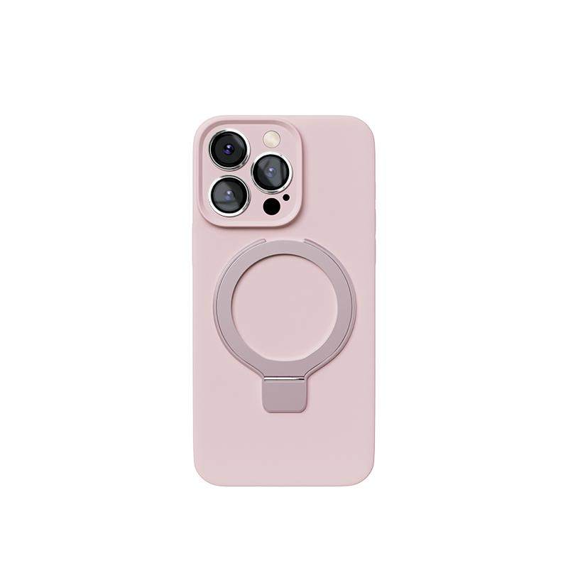 轻派液态硅胶Magsafe磁吸支架适用苹果17ProMax手机壳高级感iPhone17新款16pro纯色15支点14女1