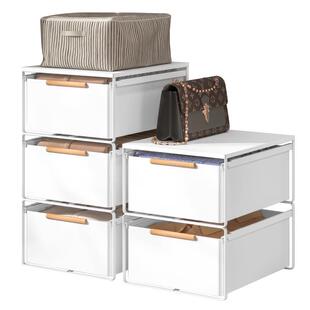 包包收纳神器衣柜收纳分层整理深柜内抽屉式拉篮改造抽拉式置物架