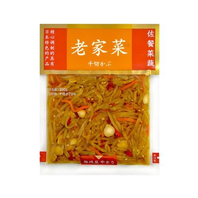 雅玛屋芥菜丝日式凉拌老家菜腌制疙瘩丝即食开味酱菜什锦咸菜袋装