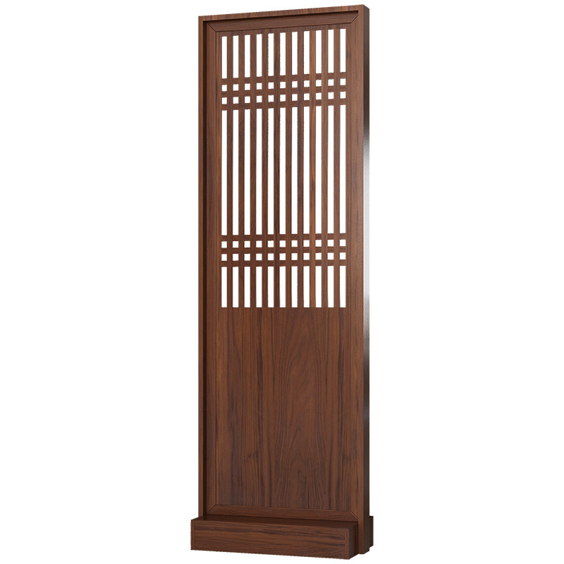 中古风简约现代屏风入户进门遮挡家用隔断座屏可移动简易小户型