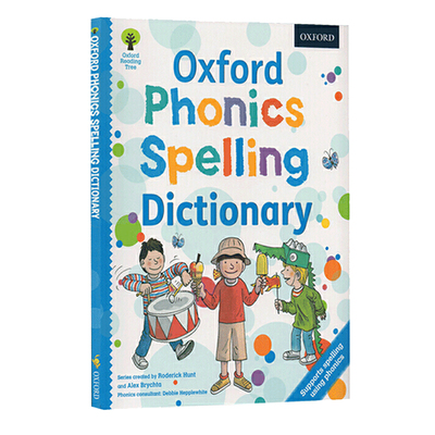 英文原版 Oxford Reading Tree 牛津出版社幼儿自然拼读字典 Oxford Phonics Spelling Dictionary 牛津阅读词典 英语词典 5岁适用