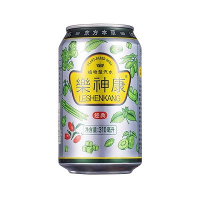 樂神康植物型汽水310ml