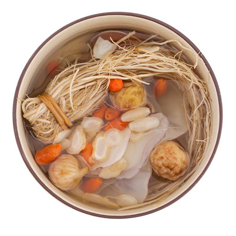 养肝草汤包清肝火疏肝熬夜汤麦冬西洋参海底椰龙须根清热煲汤材料