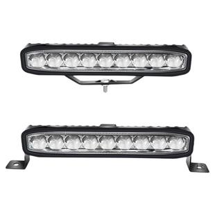 九灯珠超亮聚光铺路远射大功率汽车货车强光中网射隐藏激光炮射灯