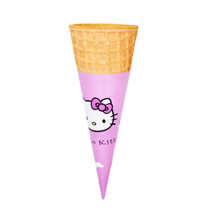 加厚23°冰淇淋脆皮华夫蛋筒雪糕壳冰激凌蛋托蛋卷甜筒商用加盟店