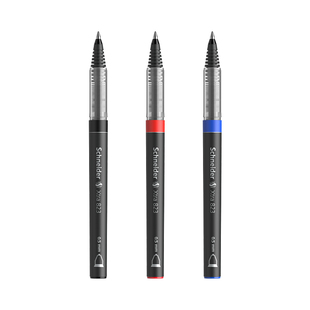 德国进口大容量超顺滑速干直液式走珠笔823防水施耐德宝珠笔签字笔红色黑色水笔高颜值商务办公学生考试专用