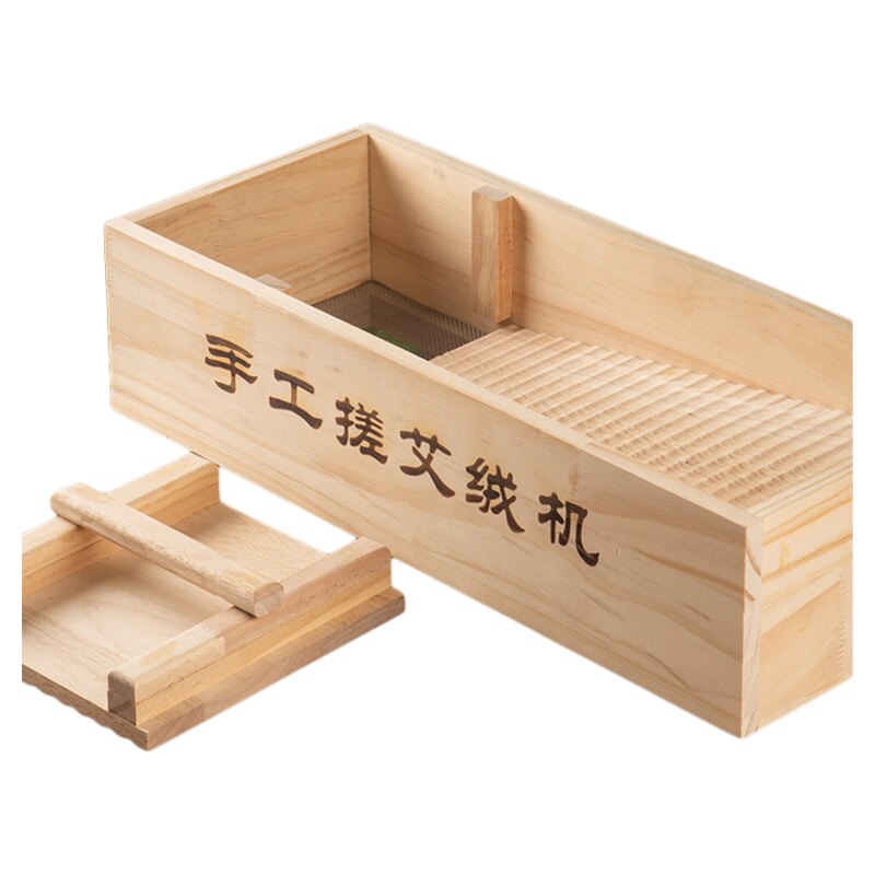 手工搓绒板艾绒机古制工具