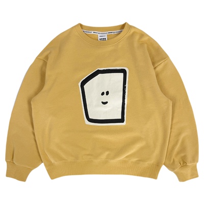 iaiammo丨26SS原创设计笑脸宽松 洋气韩版男女中大儿童装T恤卫衣