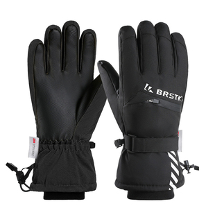 3M新雪丽滑雪手套女男单板专业雪山双板登山防水触屏五指保暖冬季