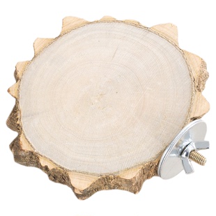 鹦鹉花椒木站台虎皮牡丹专用实木站板休息平台跳台鸟笼装饰用品