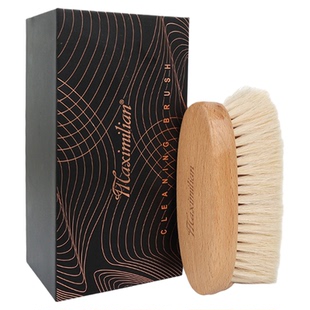 白马尾毛衣物护理刷实木天然马毛羊毛拉毛羊绒大衣梳呢子打理专用