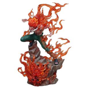 火影忍者十年百忍夜凯GK迈特凯忍界大战发光模型手办摆件雕像送礼