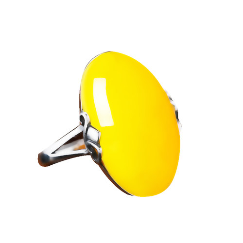 S925纯银戒指托戒托女款镶嵌蜜蜡戒托空托复古戒指托 12*18 14*24