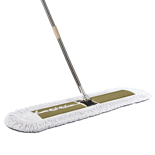 篮球场地专用拖把商用平板大号尘推室内户外体育馆拖地神器大墩布