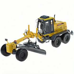 凯迪威平地机合金模型仿真挖机沥青铺路机工程车儿童男孩玩具摆件