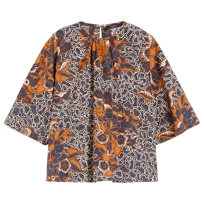【春夏新降】Weekend MaxMara 26女装棉质宽松上衣5111166206&