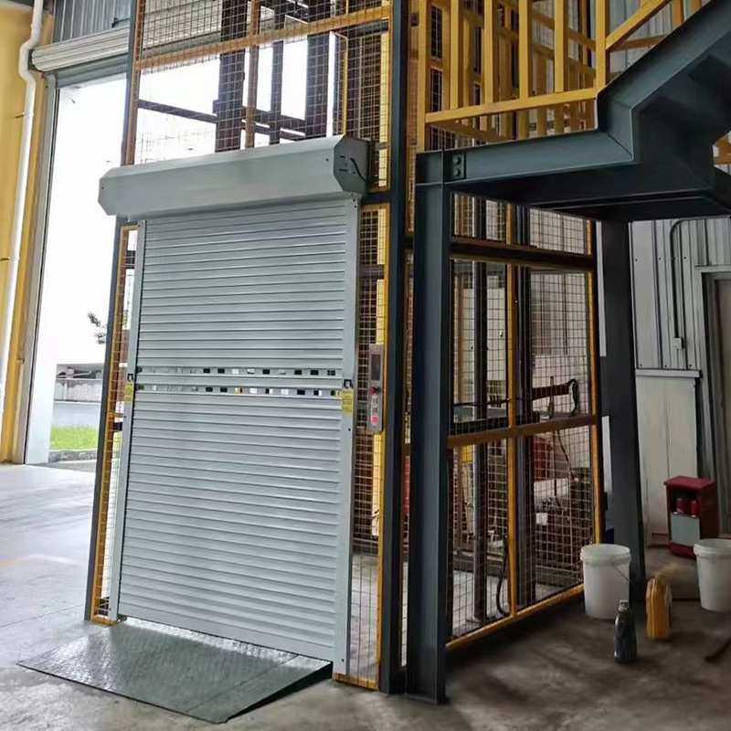导轨式升降机 液压升降货梯 仓房多层防坠大型卸货平台固定升降机,搬运/仓储/物流设备,电梯/传菜机/升降机/提升机,淘宝优惠券,粉丝福利购,淘宝优惠卷