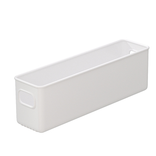 窄长型收纳盒窄缝加深透明橱柜抽屉收纳盒子多功能加长桌面收纳盒