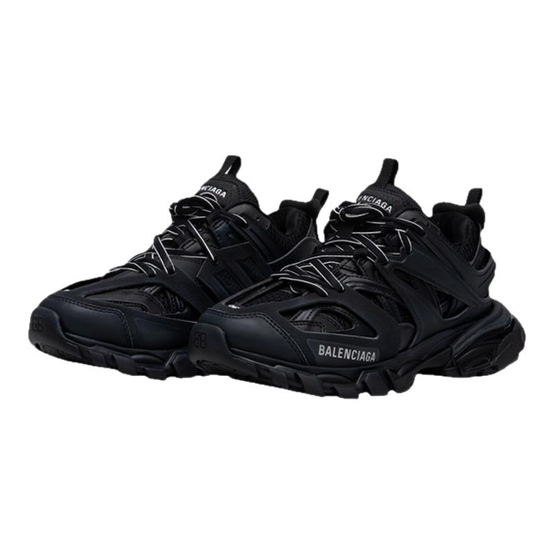【自营】Balenciaga/巴黎世家女士时尚系带厚底圆头运动休闲鞋子