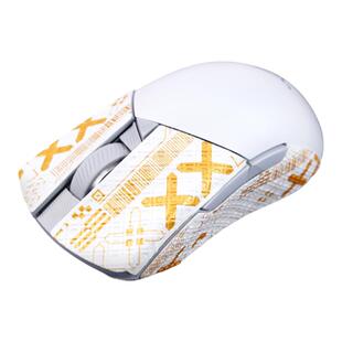 泰坦国度适用于ROG战刃3无线蜥蜴皮鼠标防滑贴月刃龙鳞ACE定制贴