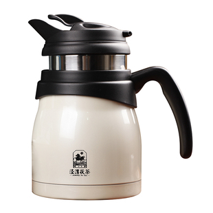泾渭茯茶闷泡壶焖泡壶家用不锈钢保温壶小型办公室用茯茶壶大容量