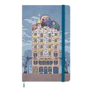 Moleskine x 巴特罗之家限定合作款日记本手账笔记本本子礼盒草稿本开学作业作文计划本商务工作办公伴手礼