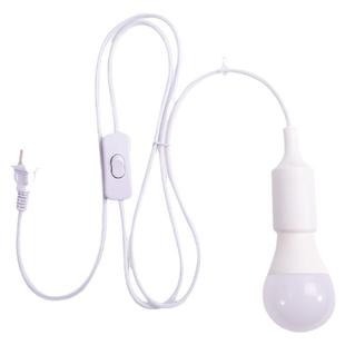 灯泡插座灯吊灯线开关带线家用超亮e27插头灯悬挂式带线灯泡灯头