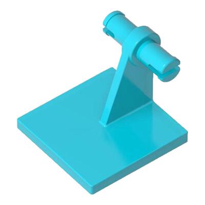 高砖积木零件GDS-2205配件2x2异形板带双侧轮栓兼容小颗粒MOC散件