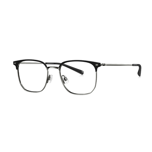 BOLON暴龙近视眼镜眉毛框钛框男复古休闲镜框配度数镜架女BA7010