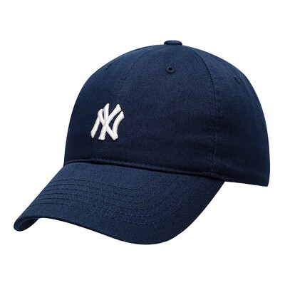 MLB官方正品棒球帽藏青色鸭舌帽男女帽子秋季新款运动帽3ACP7701N