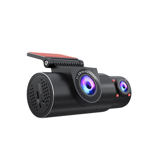2025新款三镜头前内红外超清夜视4K停车监控网约车360行车记录仪