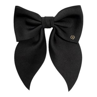 FunF/乐纷绮 明星同款气质感大蝴蝶结马尾发饰发夹 坐火车去纽约