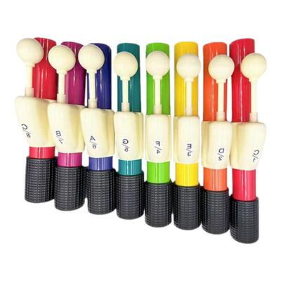 八音符彩色音乐手拎台湾八音钟琴