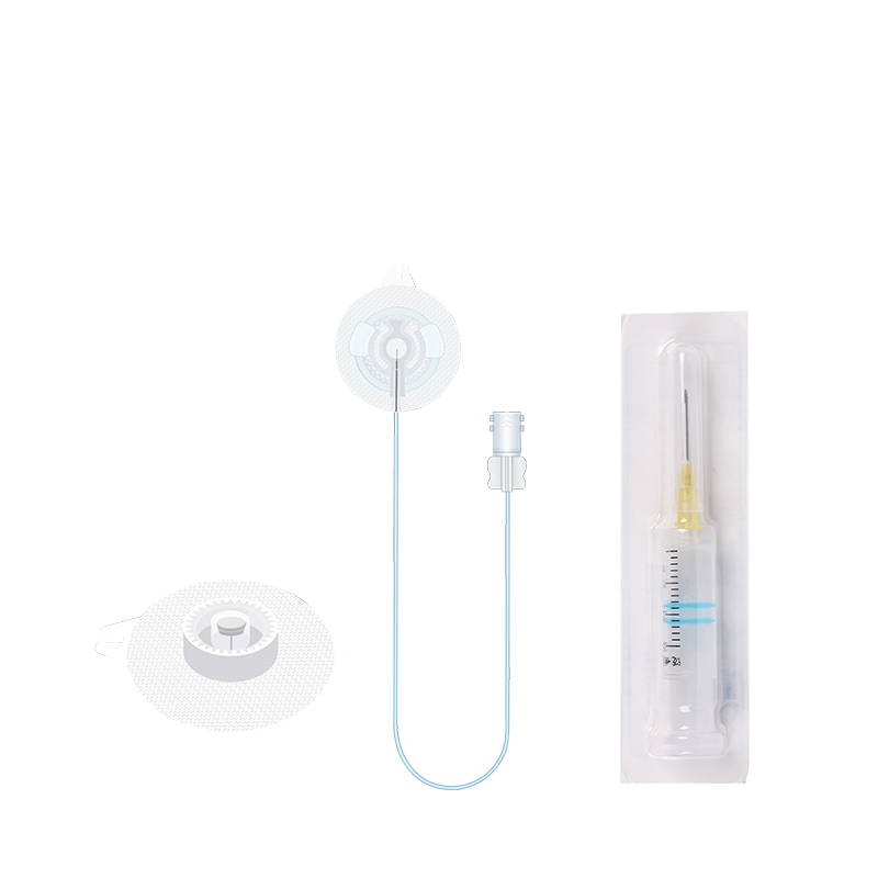 兼容丹纳胰岛素泵耗材软针导管R优泵储药器迈世通泵钢针管路配件