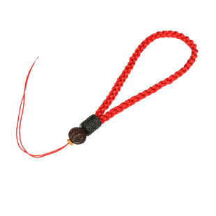 递福纯手编织粗款手把件绳手玩绳车挂绳5MM粗文玩绳手绳 套手粗绳