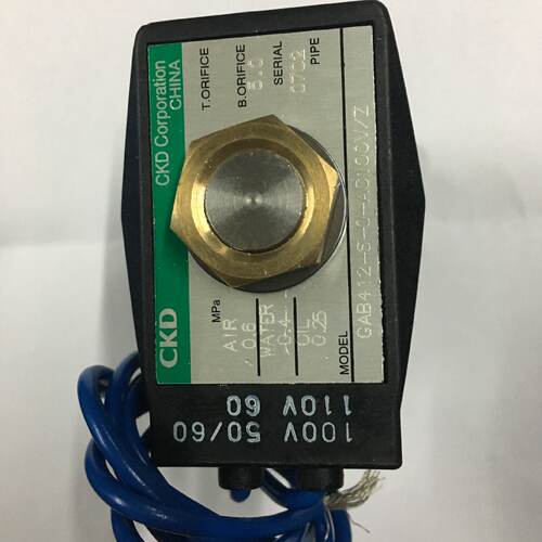 议价CKD电磁阀GAB412-6/3/5/4-02E全新原装真品AC110AC220DC24秒