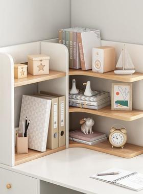 书架桌上简易书柜办公桌面书桌收C80664d纳学生宿舍整理置物架多