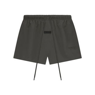 Fear Of God Essentials 24春夏 暗黑尼龙百搭抽绳休闲运动短裤