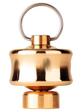 黄铜按压转动缩微胶片手捻摆件