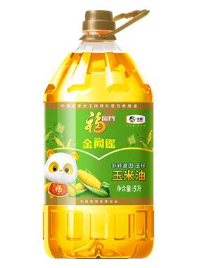 中粮福临门非转基因玉米油5L/桶
