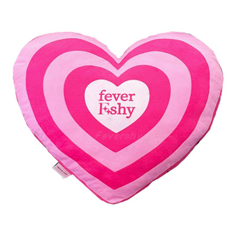 Fevershy正版粉色爱心抱枕原创可爱少女心多巴胺靠垫玩偶小众网红