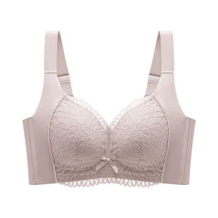 草本初色内衣女小胸聚拢文胸收副乳防外扩显大上托无钢圈性感大码