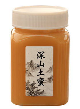 纯正天然土蜂蜜全结晶原蜜