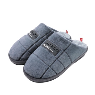 舒乐佳棉拖鞋2025新款冬季加绒保暖棉鞋男室内家居厚底增高毛毛鞋
