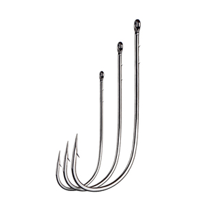 路亚直柄钩长柄自由钓组倒钓鱼钩无铅坠wacky风筝黑坑精细双背刺