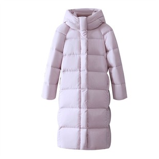 极寒2.0系列高克重95白鹅绒过膝羽绒服女东北超厚2025爆款鹅绒服