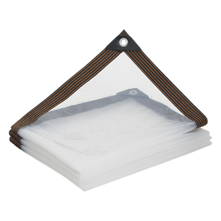 透明加厚防雨布防水布家用塑料布遮雨布挡雨布雨蓬布防雨保温布