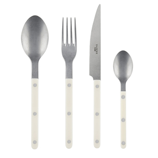 法国进口SabreParis小酒馆不锈钢哑光西餐餐具正餐勺叉刀甜品勺叉