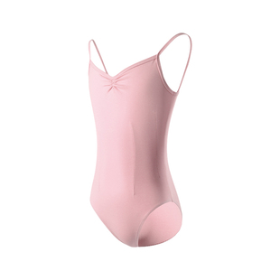 儿童舞蹈服女芭蕾吊带女童体操服艺考考级开档形体中国舞练功服