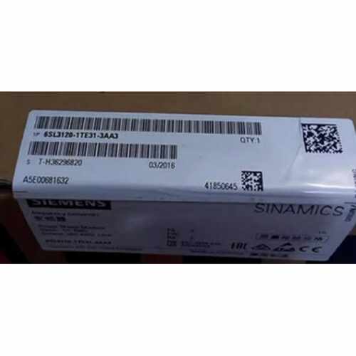 议价6SL3120-1TE31-3AA3西门子S120单电机模块新6SL31201TE313AA3
